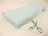 Dress Net 100% Polyester Tulle Fabric Material - FROZEN BLUE